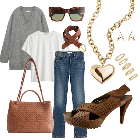 Pedro Garcia Tobacco Suede Cross Strap Platform Sandal | 4.25” Heel | Size 8.5 - Picture 10 of 15